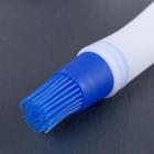 Кисть с резервуаром для масла и присоской Доляна «Фобос», силикон, 17 см, цвет МИКС - Фото 6