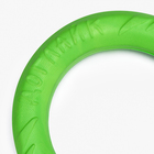Кольцо "ДогЛайк" D-2614 , 8-мигранное, малое, 20 см, зеленое - фото 9643349