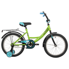 Велосипед 18" Novatrack VECTOR, цвет лаймовый - фото 25753147