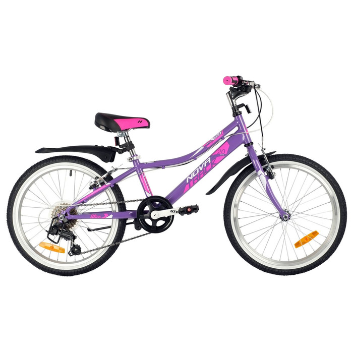 Велосипед 20&quot; Novatrack ALICE, цвет фиолетовый
