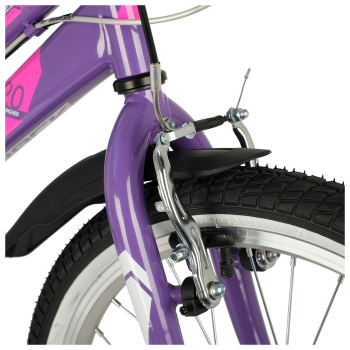Велосипед 20" Novatrack ALICE, цвет фиолетовый - фото 1928590012