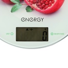Весы кухонные ENERGY EN-403, электронные, до 5 кг, автоотключение, рисунок "Гранат" - Фото 5