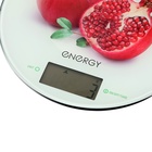 Весы кухонные ENERGY EN-403, электронные, до 5 кг, автоотключение, рисунок "Гранат" - Фото 6