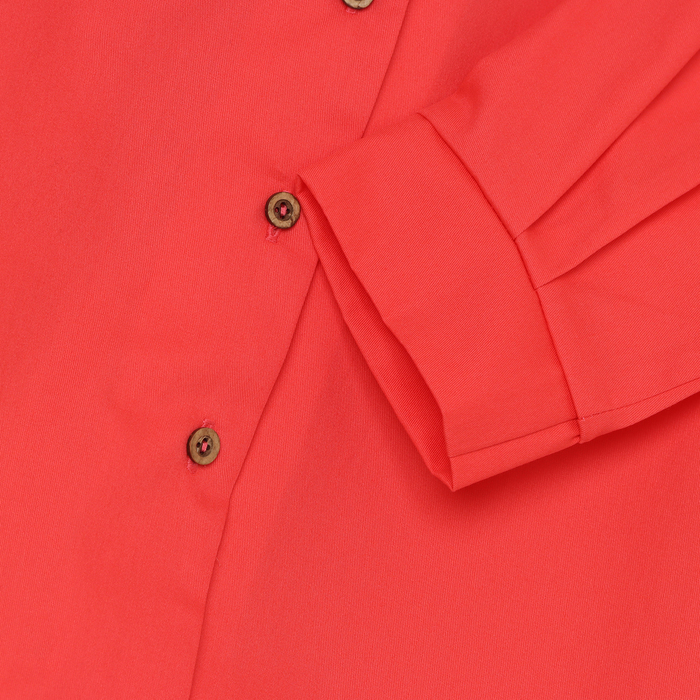Костюм для девочки (Рубашка и шорты) MINAKU, цвет красный, рост 146 см