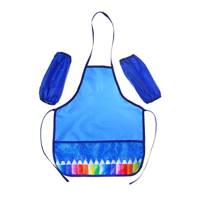 Фартук для труда + нарукавники Calligrata «Карандаши», 550×440/250×160 мм, рост 122-148 см