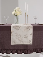 Дорожка на стол «Этель» Flower herbarium, 40×146 см, 100% хлопок, репс 210 г/м², бежевая - Фото 4