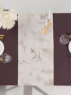 Дорожка на стол «Этель» Flower herbarium, 40×146 см, 100% хлопок, репс 210 г/м², бежевая - Фото 2