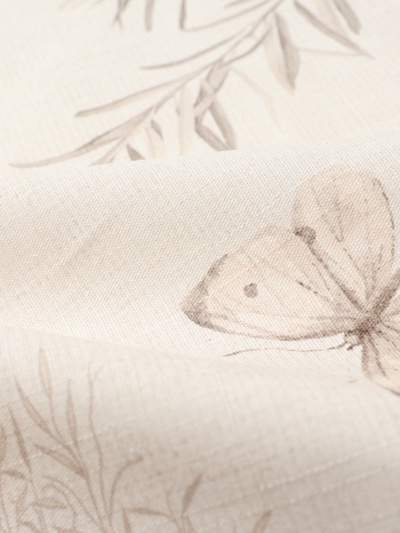 Дорожка на стол «Этель» Flower herbarium, 40×146 см, 100% хлопок, репс 210 г/м², бежевая