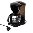 Кофеварка GOODHELPER СМ-D102, капельная, 650 Вт, 0.65 л, чёрная - фото 12262822