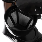Кофеварка GOODHELPER СМ-D102, капельная, 650 Вт, 0.65 л, чёрная - фото 9643443