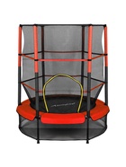 УЦЕНКА Батут ONLYTOP, d=140 см, высота сетки 125 см, красный - Фото 6
