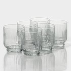Набор стеклянных стаканов Lav «Токио», 330 мл, 7,9×9 см, 6 шт - Фото 1