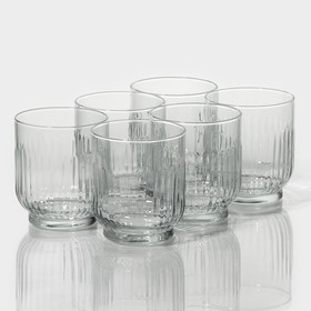 Набор низких стаканов 6 шт "Токио" 330 мл, 7,9х9 см