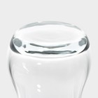 Набор стеклянный чайный Lav «Ева», 12 предметов: стаканы 160 мл (6 шт), блюдца 13,5×10,5 см (6 шт) - фото 4443638