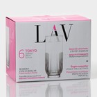 Стаканы Lav «Токио», 395 мл, 6.5×15 см, набор 6 шт., стекло, прозрачные - Фото 5