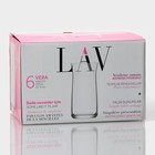 Стаканы Lav «Вера», 370 мл, 13.5×7 см, набор 6 шт., стекло, прозрачные - Фото 5