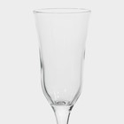 Набор стеклянных бокалов для шампанского Lav «Вальс», 190 мл, 6,7×22,5 см, 6 шт - фото 4631942