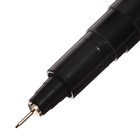 Маркер профессиональный линер черный, тонкая линия, 0.1мм - Фото 4