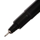 Маркер профессиональный линер черный, тонкая линия, 0.3мм - Фото 4