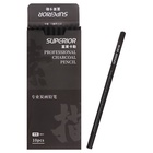 Карандаш угольный чёрный, Medium, корпус темно-серый - Фото 6