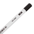 Карандаш угольный чёрный 18 В, корпус светло-серый - Фото 3