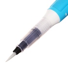 Кисть синтетическая с резервуаром с цветным держателем MS-016 - фото 809444876