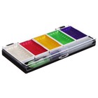 Краски акварельные перламутровые 5 цветов + кисть в пластиковой коробке  JG-5 - Фото 3