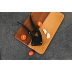 Пресс для чеснока Magistro Alum black, 18.5, с выталкивателем косточек, чёрный - Фото 10