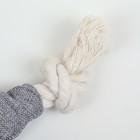 Игрушка текстильная с канатом «Енот» с пищалкой, шуршащая, 26×28 см - Фото 4