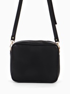 Сумка женская на молнии TEXTURA 22×8×17 см, чёрная - Фото 7