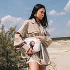 Сумка женская на молнии TEXTURA, 22×8×17 см, с цветным принтом, белая - Фото 11