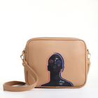 Сумка женская на молнии TEXTURA, маленького размера, цвет бежевый - Фото 1