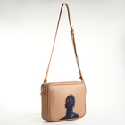 Сумка женская на молнии TEXTURA, маленького размера, цвет бежевый - Фото 5