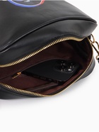 Сумка женская на молнии TEXTURA, 22×8×17 см, с цветным принтом, чёрная - Фото 9