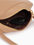 Сумка женская кросс-боди TEXTURA на молнии, 22×8×17 см, бежевая - Фото 9