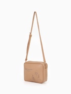 Сумка женская кросс-боди TEXTURA на молнии, 22×8×17 см, с принтом, бежевая - Фото 5