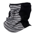 Бафф спортивный с фильтром «Мастер К», для защиты от ветра и пыли, мужской, серо-чёрный - Фото 2