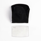 Бафф спортивный с фильтром «Мастер К», для защиты от ветра и пыли, мужской, чёрный - Фото 6