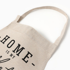 Фартук кухонный «Этель» HOME, 60×75 см, 50% хлопок, 50% лен, бежевый - Фото 2
