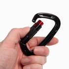 Карабин с байонетной муфтой, 10×6 см, 24 KN, чёрный - Фото 2