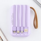 Зарядное устройство «Твоя красота вдохновляет», 5000мА, мод. PB-03, 10.4×6.4 см - Фото 6