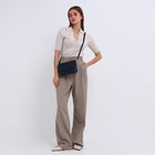 Сумка женская мессенджер на магните, 20×7×12 см, синяя - Фото 2