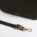 Сумка женская мессенджер на магните, 20×7×12 см, хаки - Фото 5