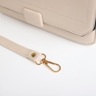 Сумка женская мессенджер на магните, 20×7×12 см, молочная - Фото 5