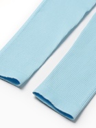 Легинсы спортивные женские MINAKU: SPORTLY, голубые, размер 46 (L) 10283773