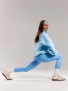 Легинсы спортивные женские MINAKU: SPORTLY, голубые, размер 46-48 10283813