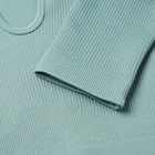 Топ с длинным рукавом MINAKU: SPORTLY; цвет зелёный р-р M - фото 24714780