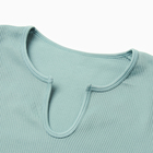 Топ с длинным рукавом MINAKU: SPORTLY; цвет зелёный р-р M - фото 24714779