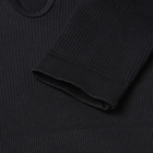 Топ с длинным рукавом MINAKU: SPORTLY; цвет чёрный р-р M - фото 25306530