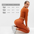 Топ с длинным рукавом MINAKU: SPORTLY; цвет коричневый р-р S - фото 24714784